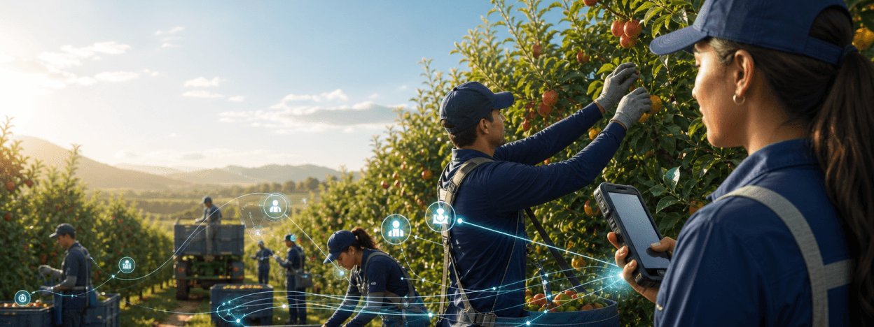 How Rapid Field Production Capture Improves Picking Speed, Labor Accuracy, and Crew Visibility